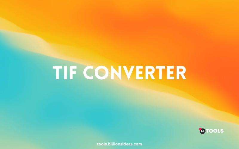 tif converter