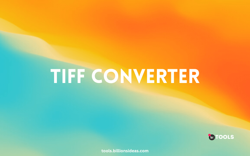 tiff converter