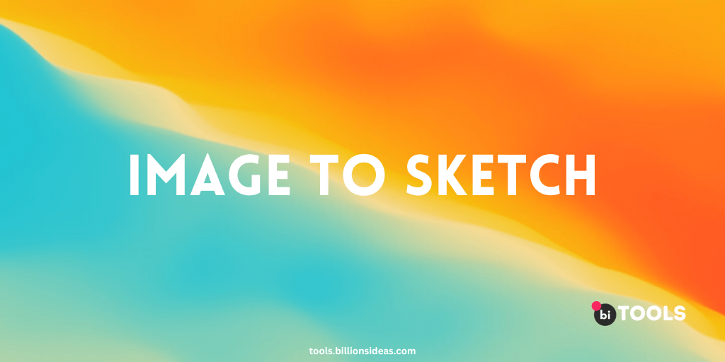 image to sketch online tool