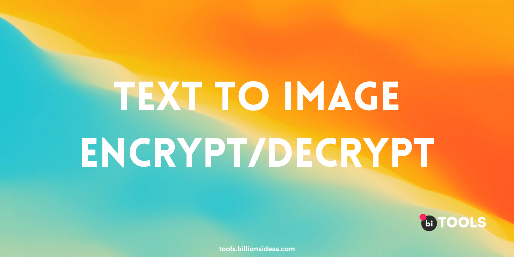 text to image encrypt decrypt