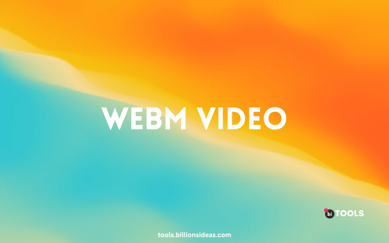 webm video maker online