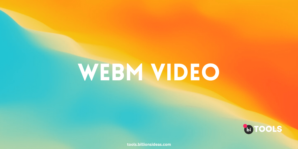 webm video maker